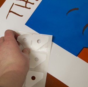Adhesive Grommets for Vinyl Roll Banners & Plastic Roll Banners